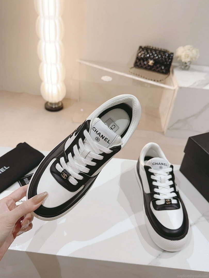 Chanel Women’s Sneaker G45086 Designer Trainers Calfskin C90120