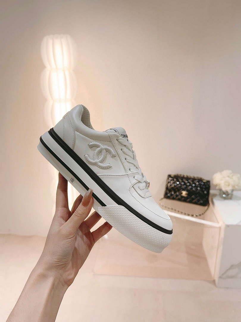 Chanel Women’s Sneaker G45086 Designer Trainers Calfskin C90121
