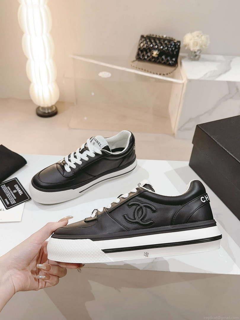 Chanel Women’s Sneaker G45086 Designer Trainers Calfskin C90122