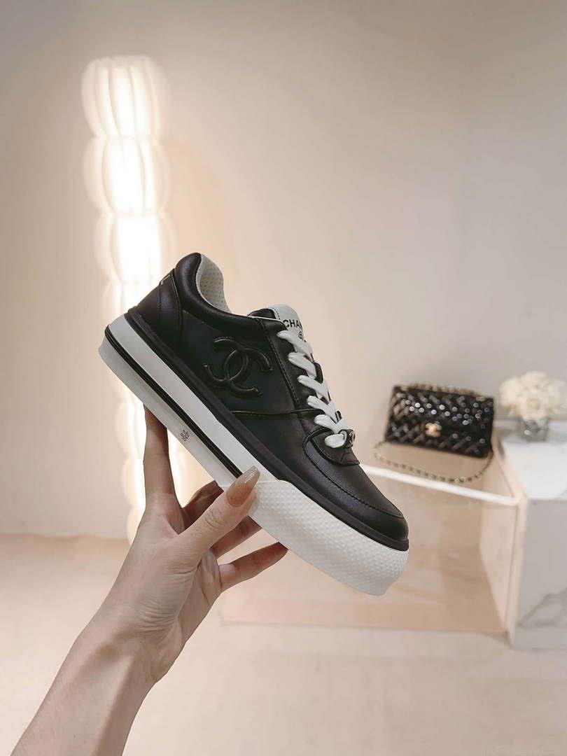 Chanel Women’s Sneaker G45086 Designer Trainers Calfskin C90122