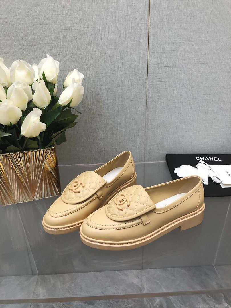 Chanel Women’s G45474 Fashion Loafers Moccasins Lambskin C90400