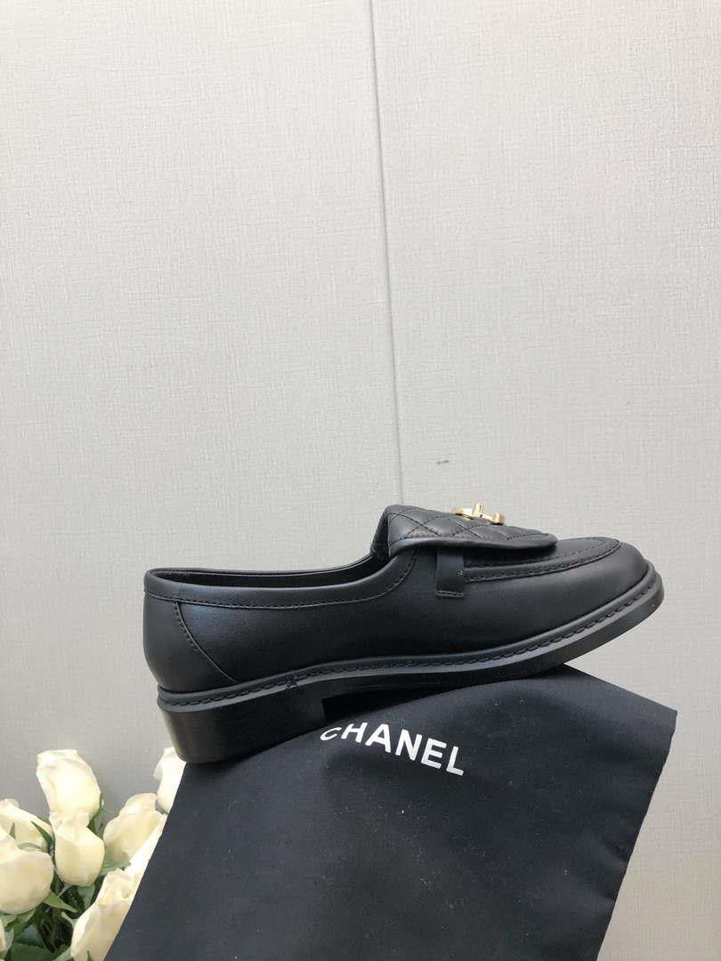 Chanel Women’s G45474 Fashion Loafers Moccasins Lambskin C90406