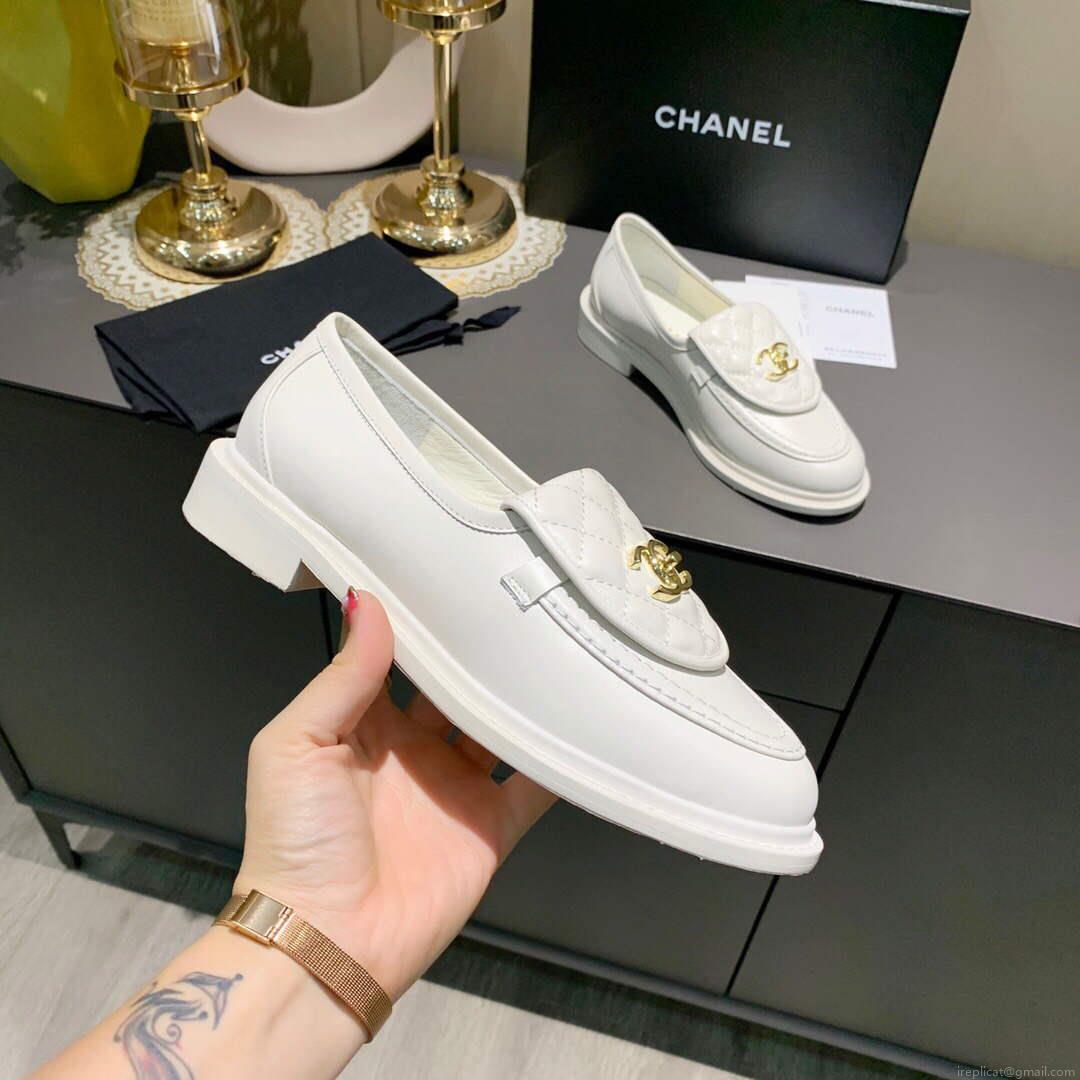 Chanel Women’s Fashion Loafers Calfskin C90305