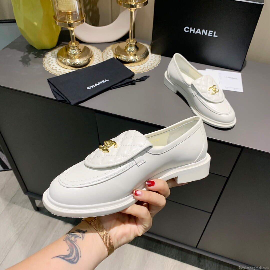 Chanel Women’s Fashion Loafers Calfskin C90305