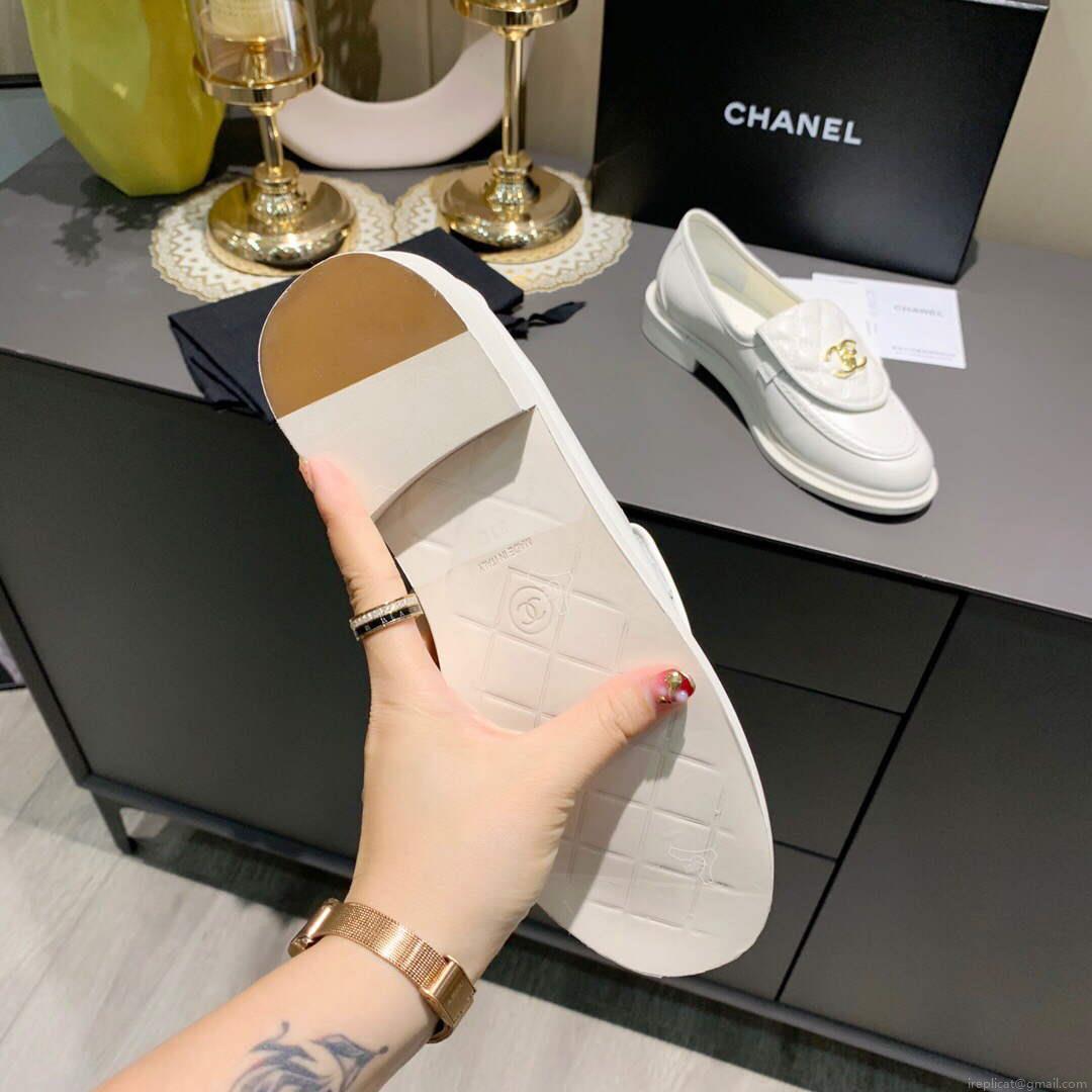Chanel Women’s Fashion Loafers Calfskin C90305