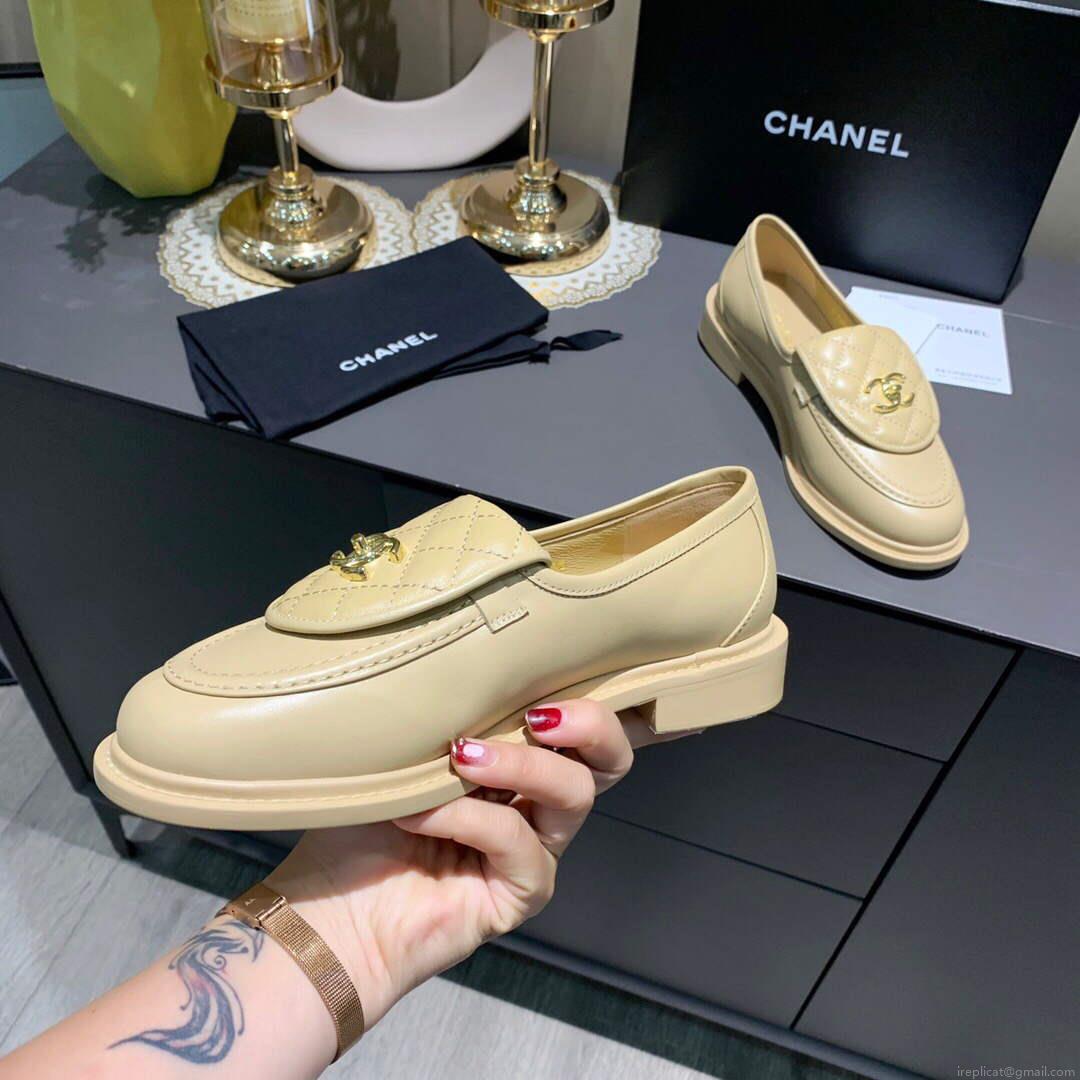 Chanel Women’s Fashion Loafers Calfskin C90306