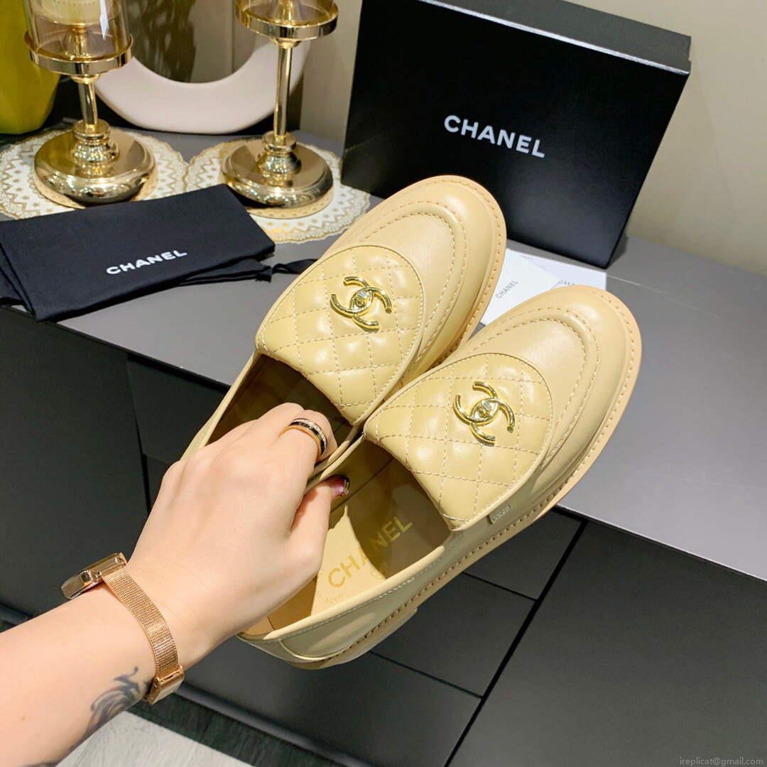 Chanel Women’s Fashion Loafers Calfskin C90306
