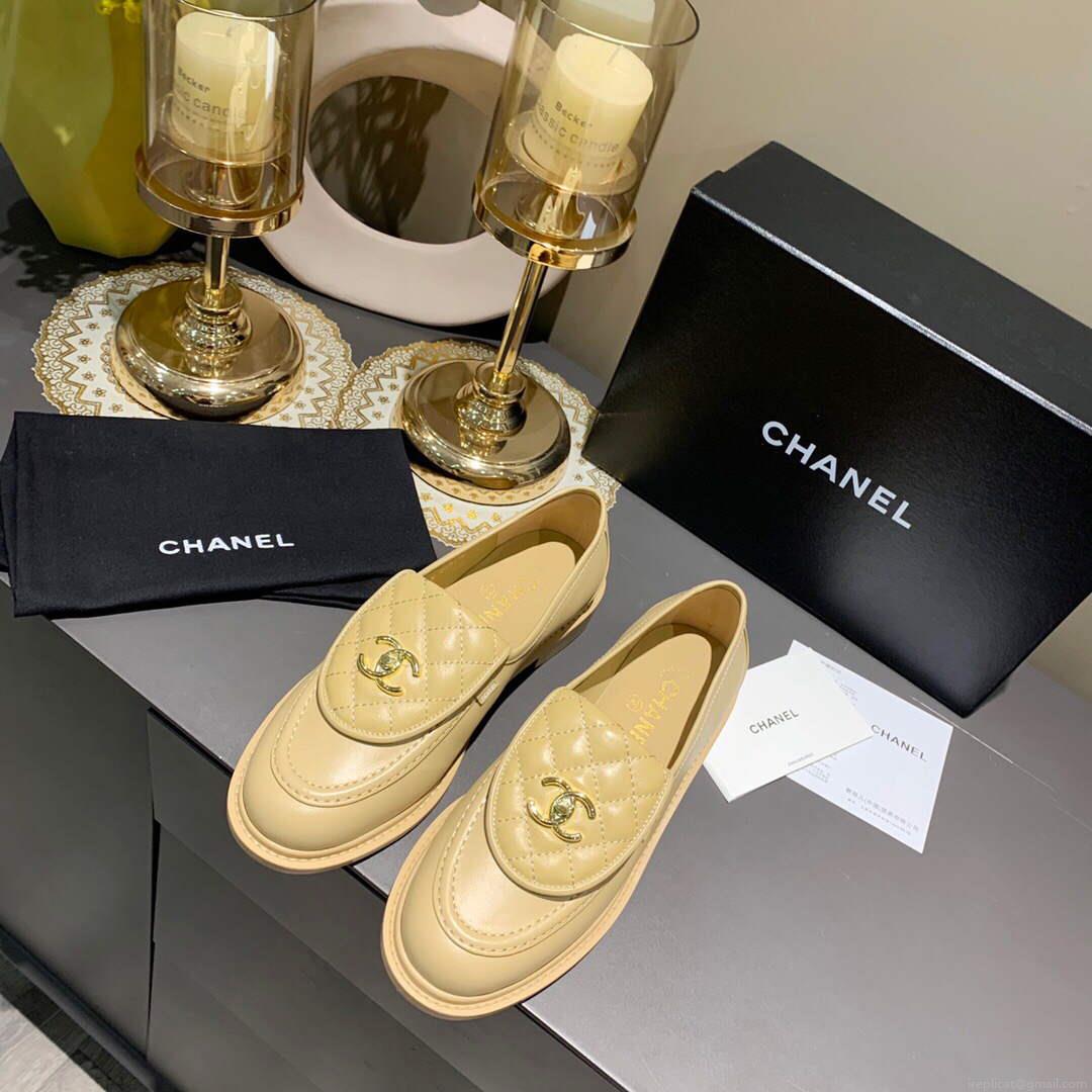 Chanel Women’s Fashion Loafers Calfskin C90306