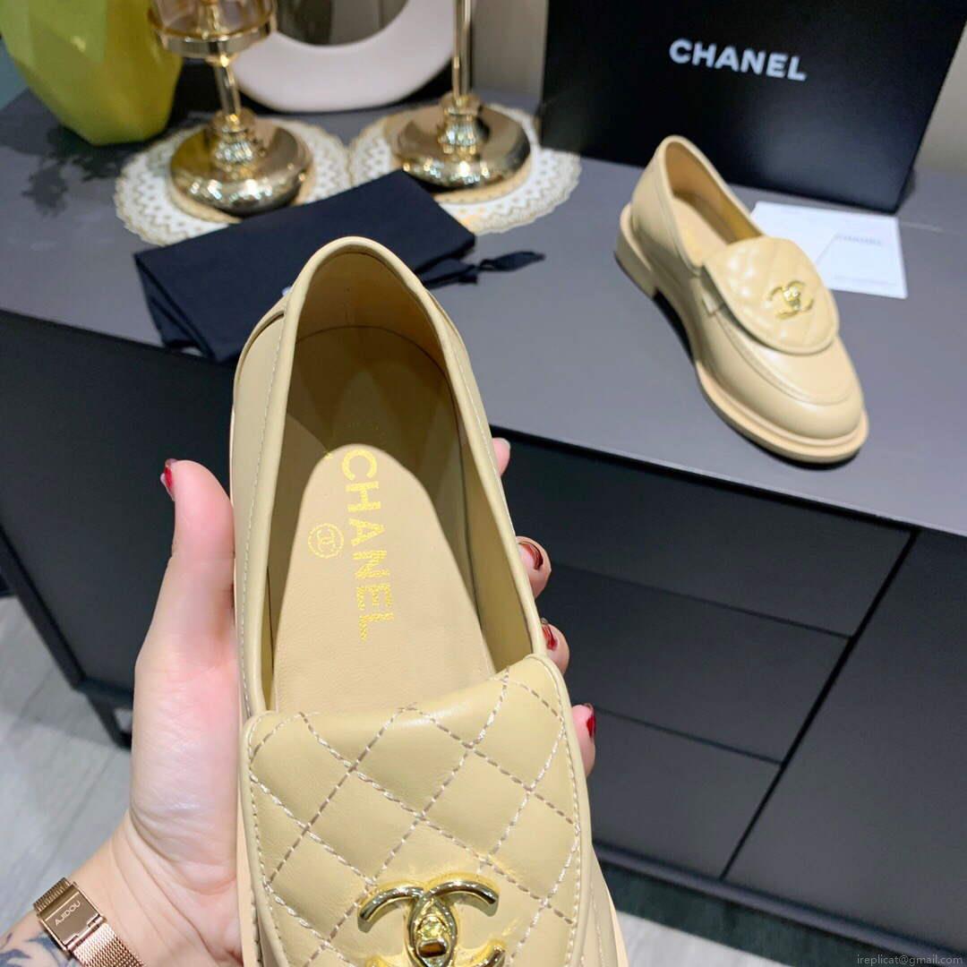 Chanel Women’s Fashion Loafers Calfskin C90306