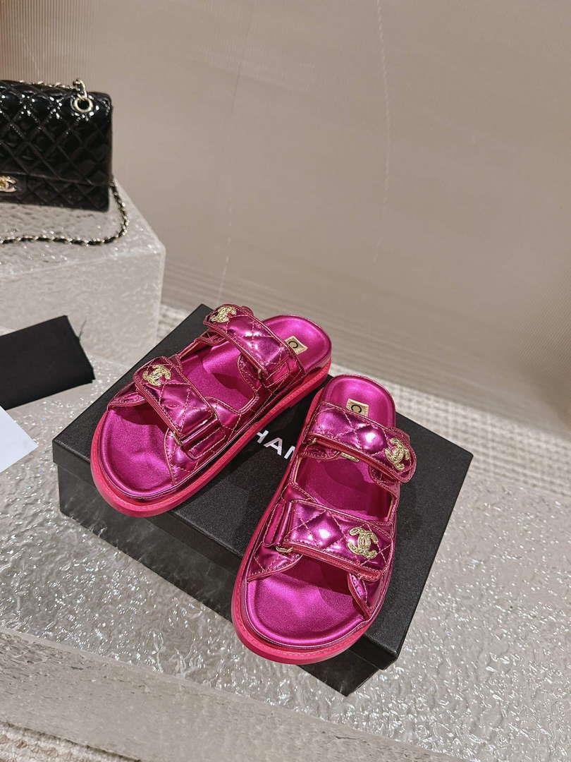 Chanel Women’s Velcro sandals Fashion Shoes C93242