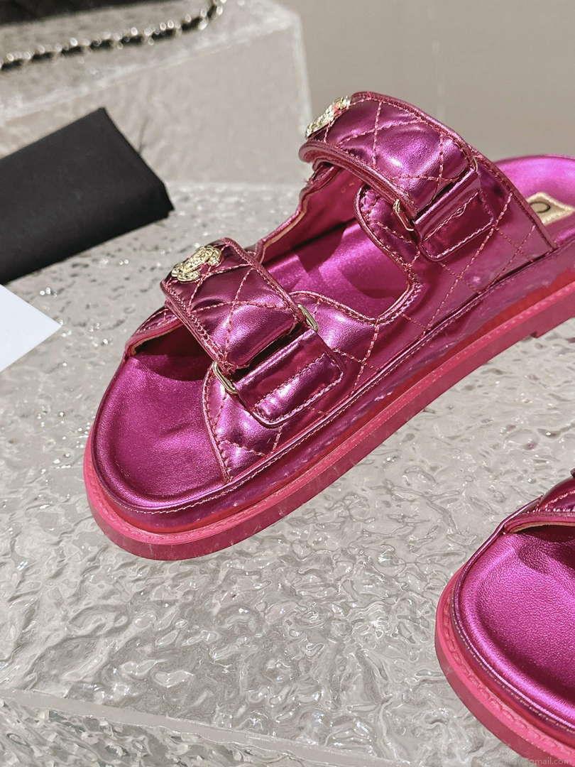 Chanel Women’s Velcro sandals Fashion Shoes C93242
