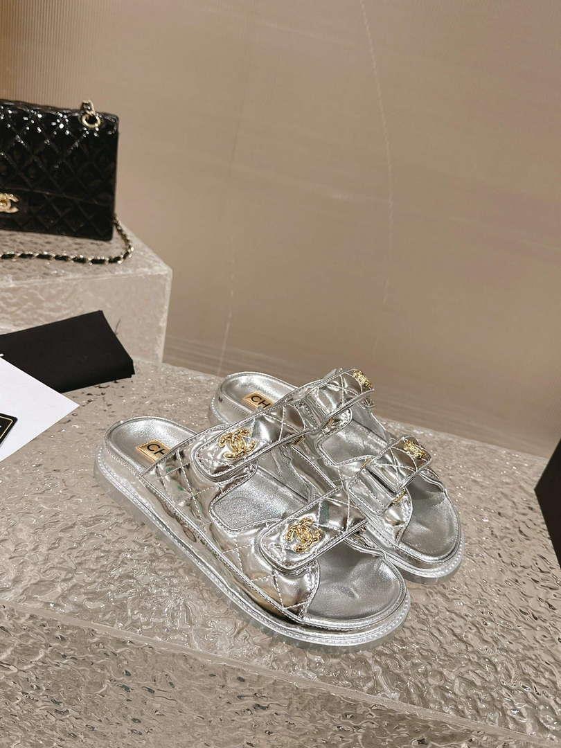 Chanel Women’s Velcro sandals Fashion Shoes C93243