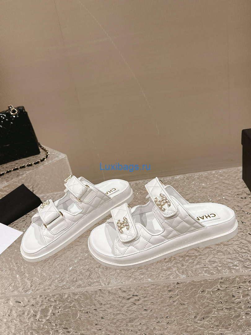 Chanel Women’s Velcro sandals Fashion Shoes C93246