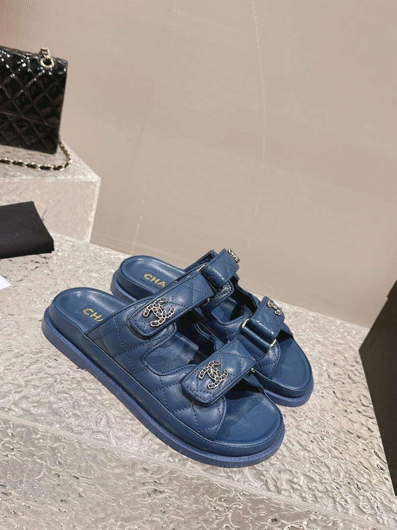 Chanel Women’s Velcro sandals Fashion Shoes C93247