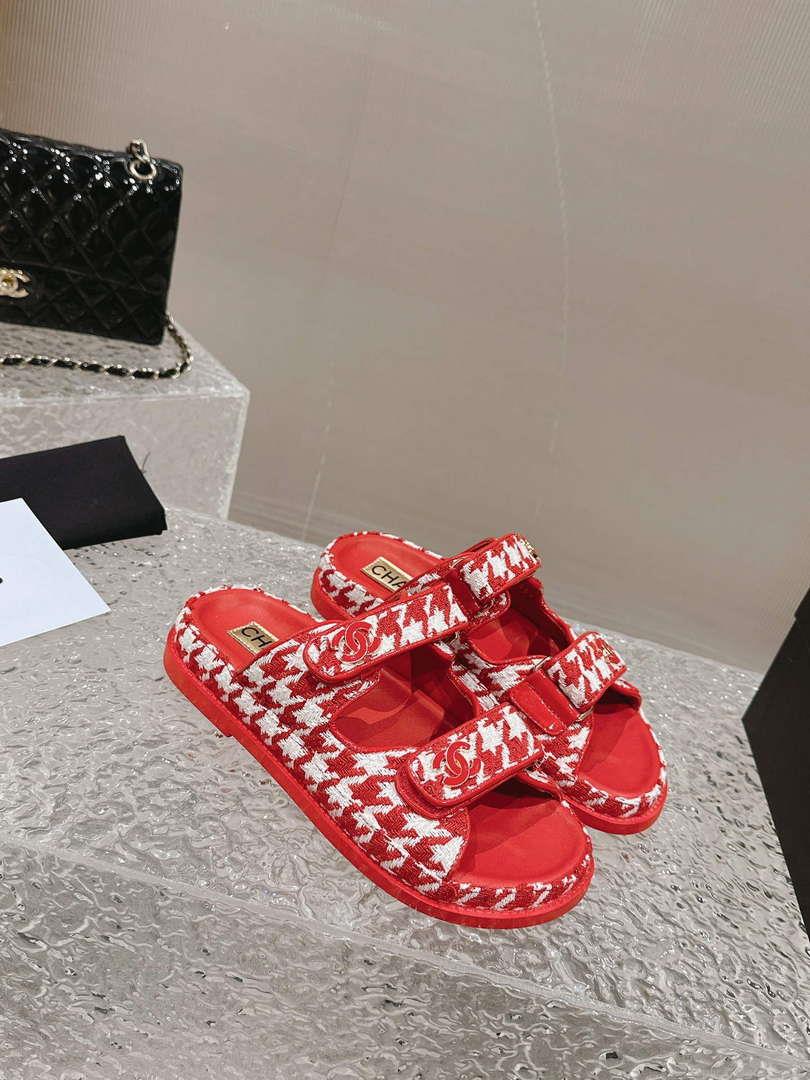 Chanel Women’s Velcro sandals Fashion Shoes C93252