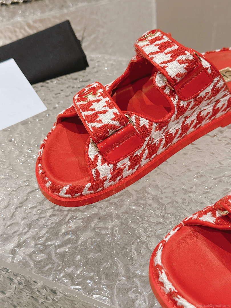 Chanel Women’s Velcro sandals Fashion Shoes C93252