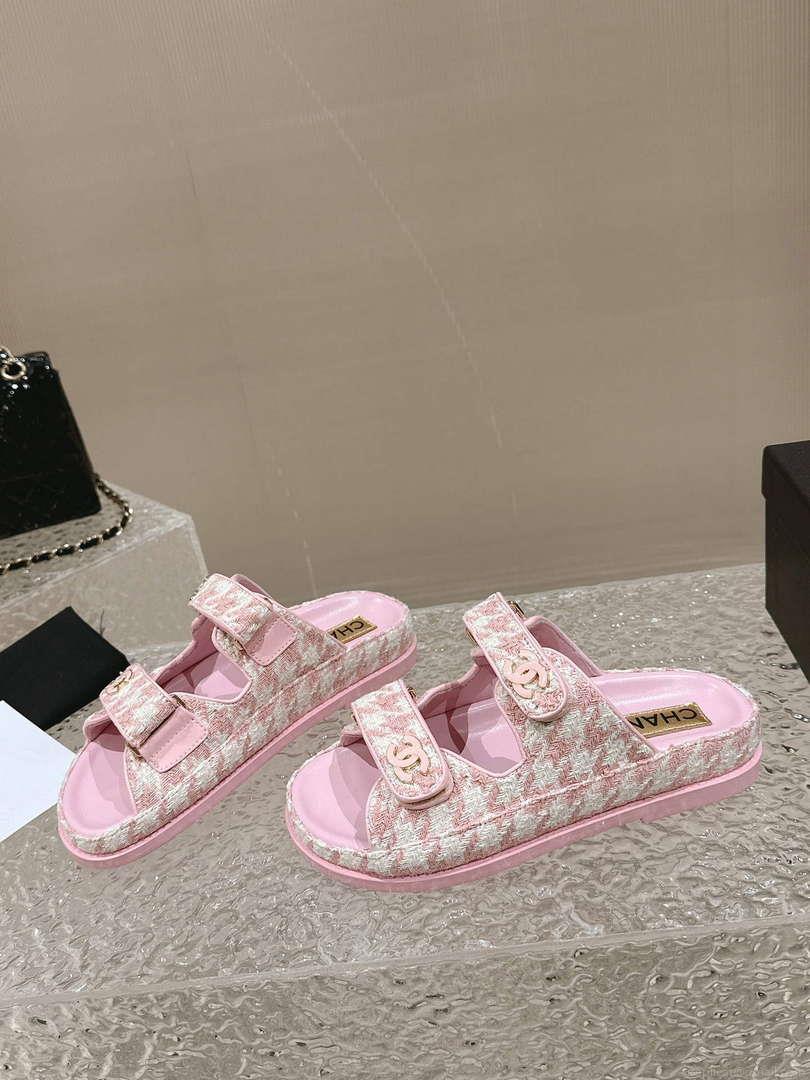 Chanel Women’s Velcro sandals Fashion Shoes C93253