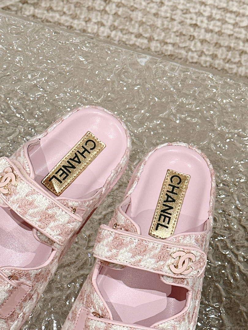 Chanel Women’s Velcro sandals Fashion Shoes C93253