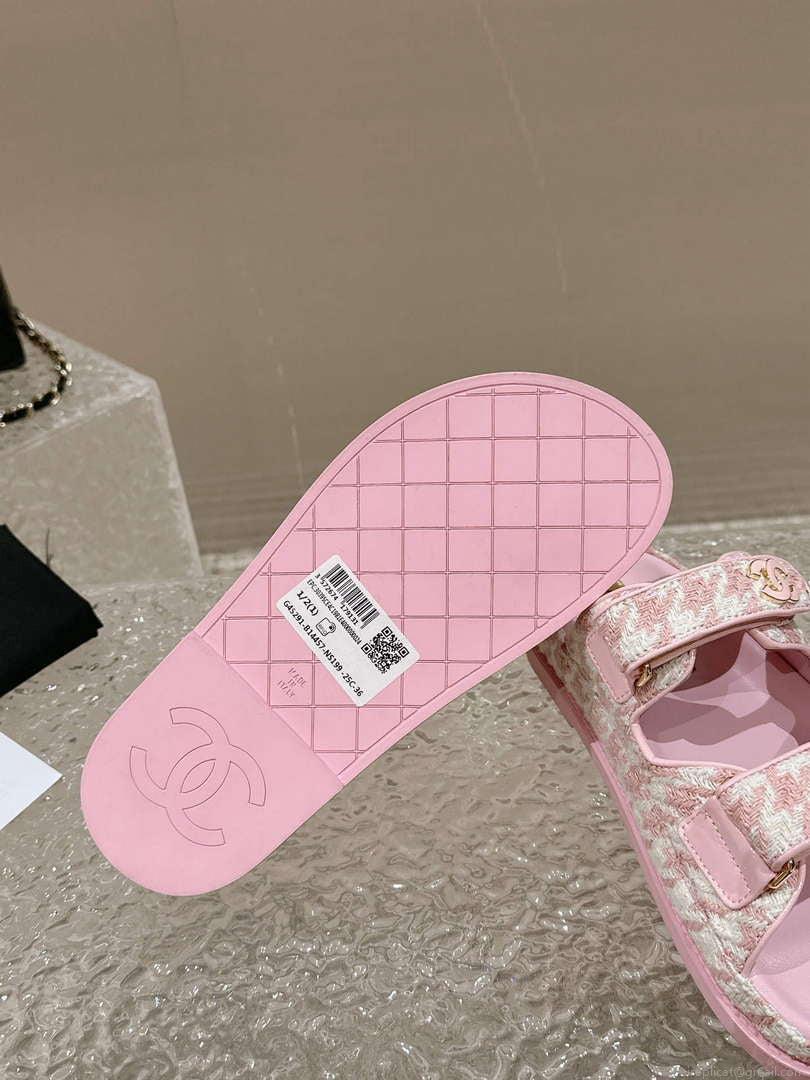 Chanel Women’s Velcro sandals Fashion Shoes C93253