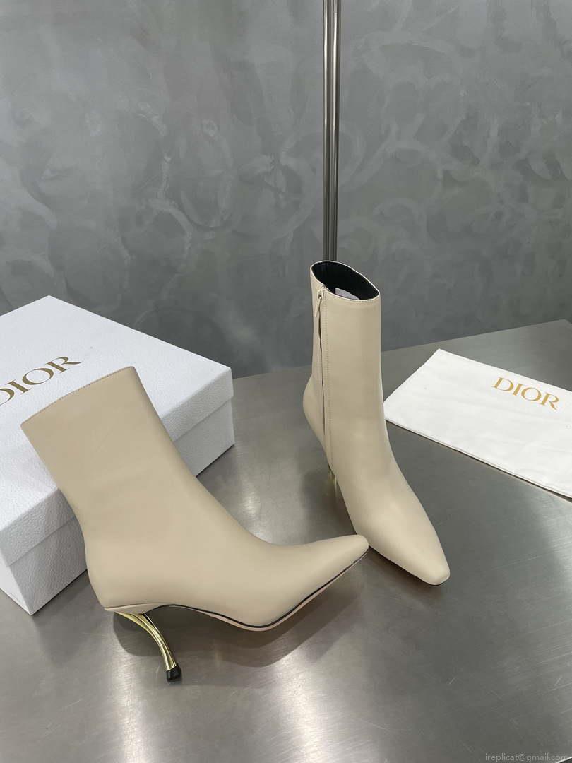 Dior Women’s Shoes Kci806vvv_S900 D-Fame Heeled Ankle Boot 192876