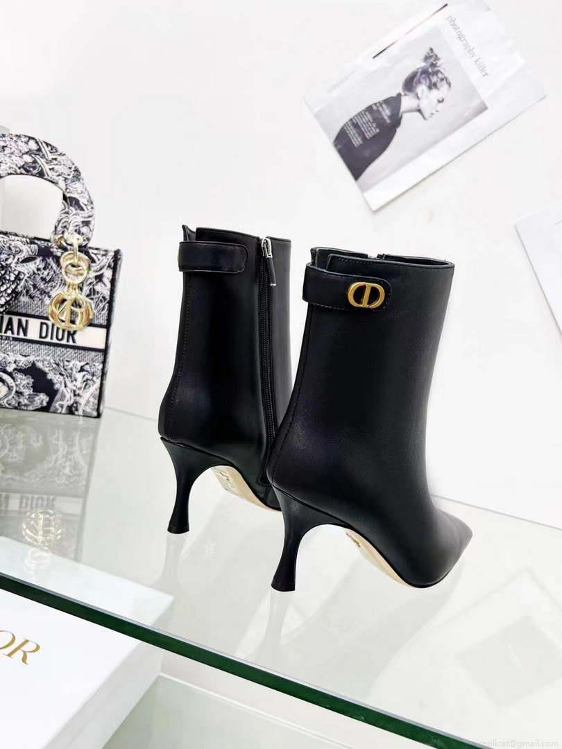 Dior Women’s Shoes Kci743vvv- S900 Dior Attract Heeled Ankle Boot 192349