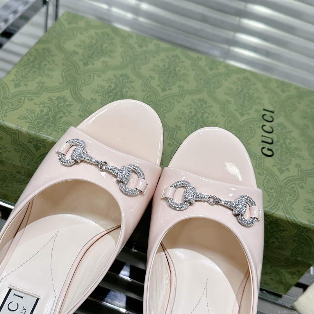 Gucci Women’s Horsebit Sandal Fashion Shoes G53196