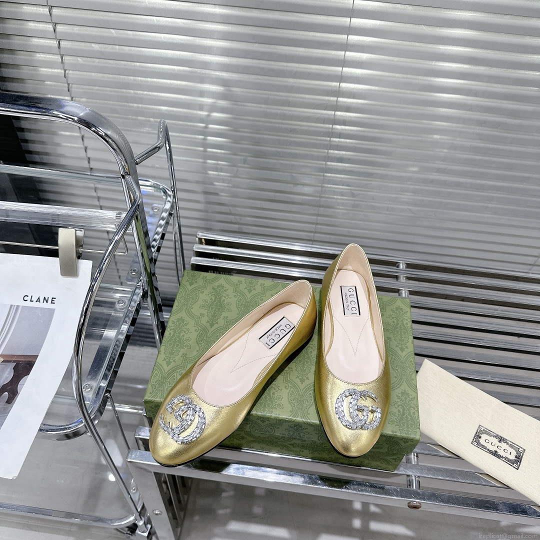 Gucci Women’s Ballet Flat With Fashion Shoes G53204
