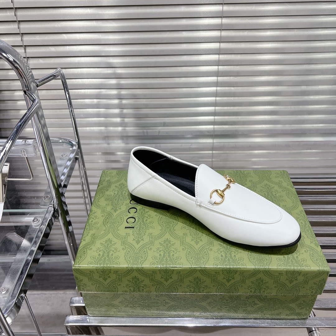 Gucci 786016 Women’s Gucci Jordaan Loafer Fashion Shoes G53213