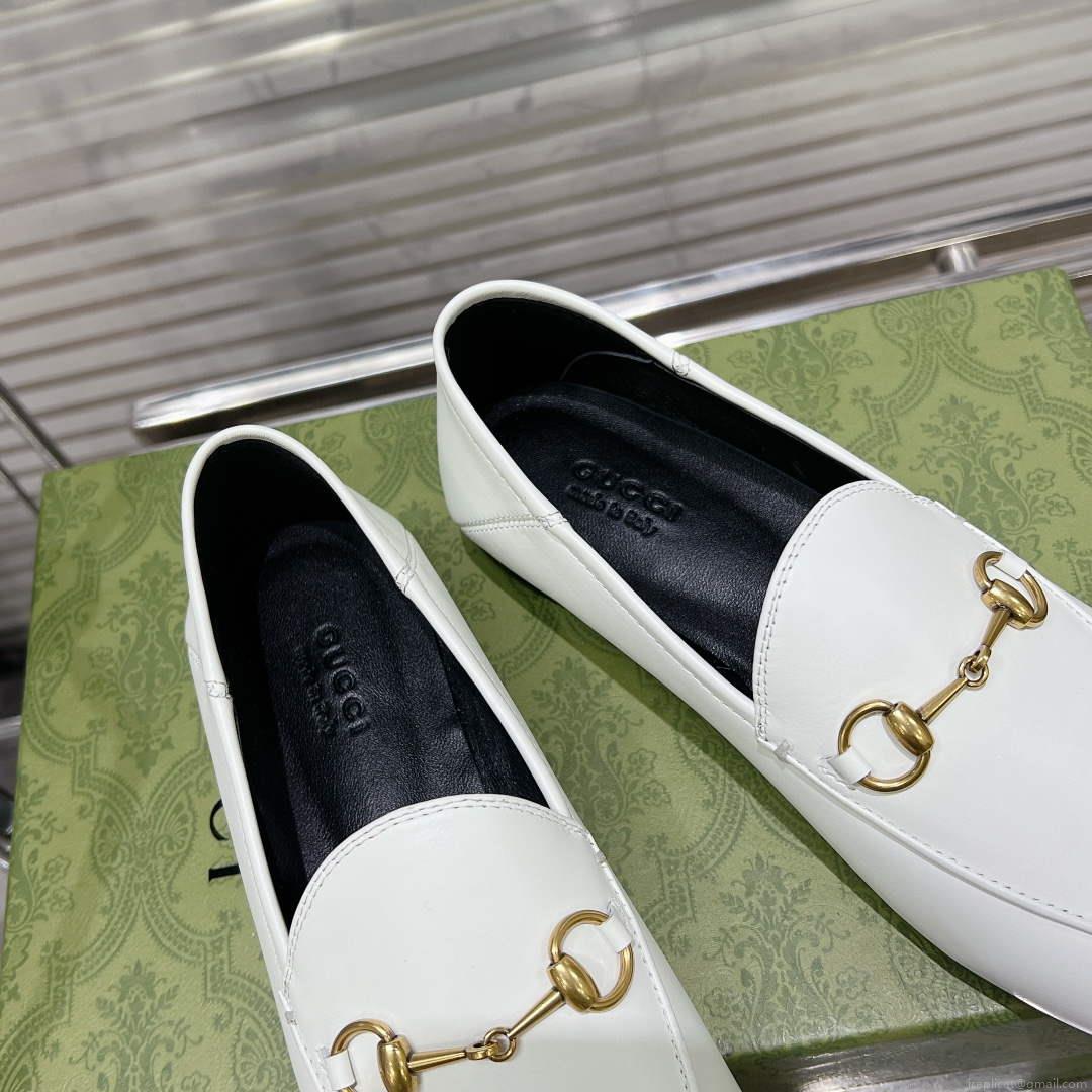 Gucci 786016 Women’s Gucci Jordaan Loafer Fashion Shoes G53213