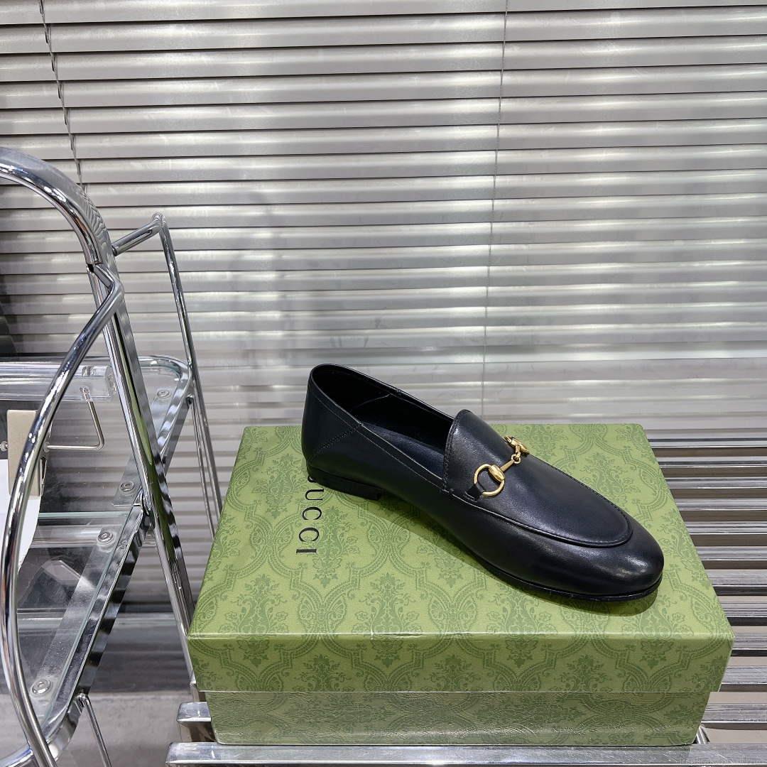Gucci 786016 Women’s Gucci Jordaan Loafer Fashion Shoes G53214