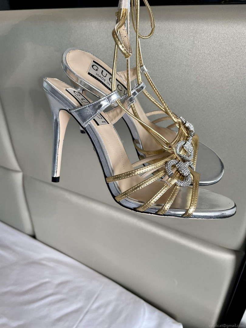 Gucci 771596 Women’s High Heel Sandals Fashion Shoes G53215