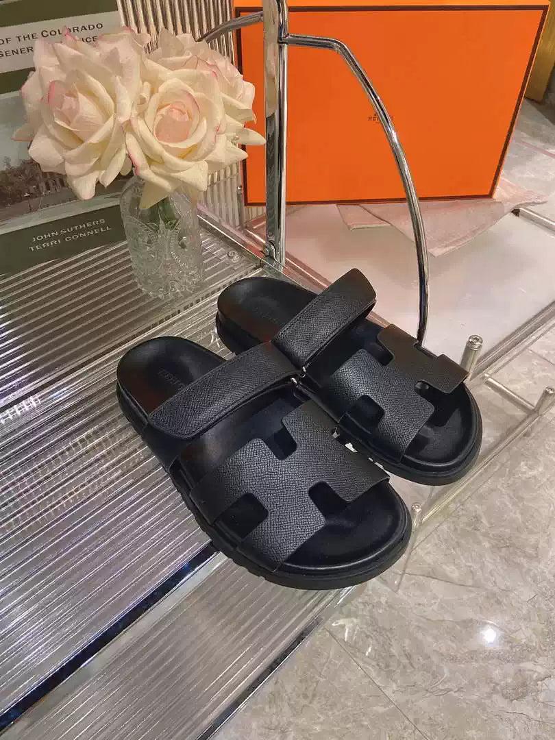 Hermes H222857 Hermes Chypre sandals H908905
