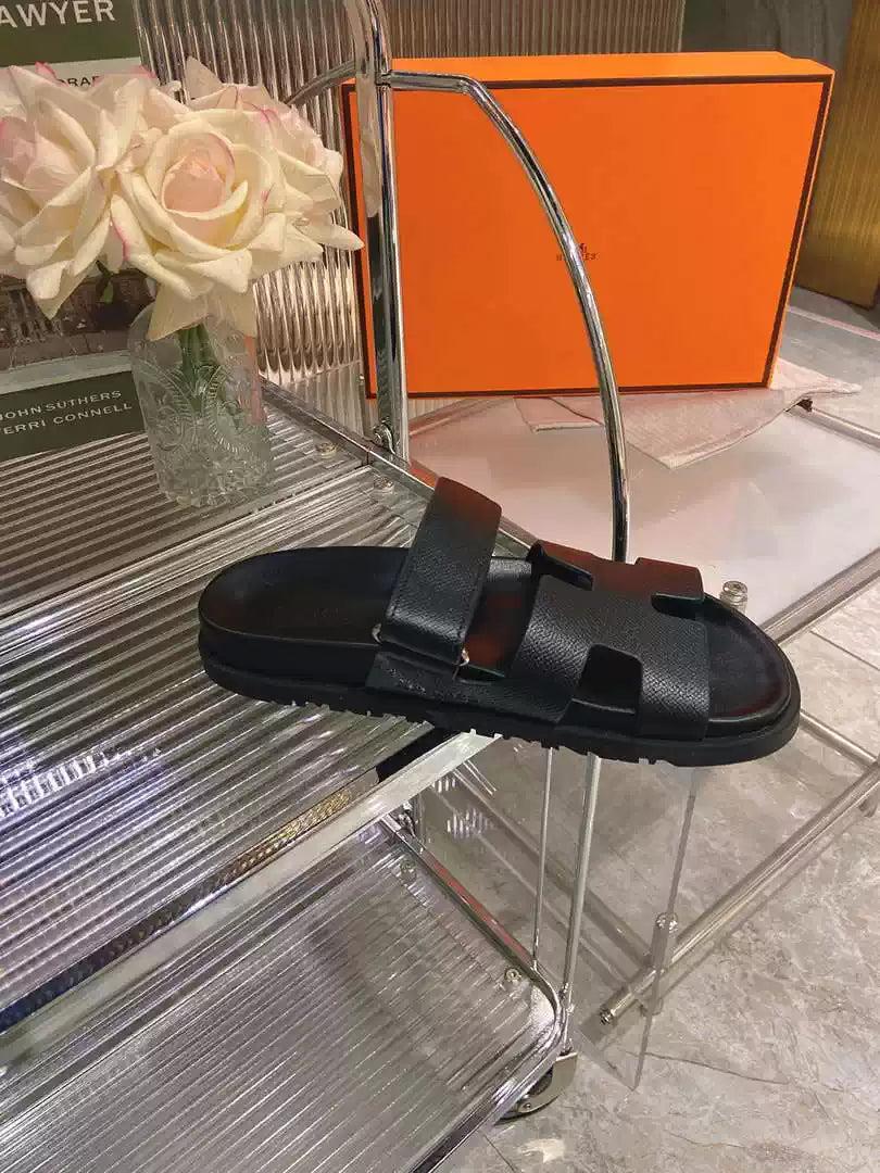 Hermes H222857 Hermes Chypre sandals H908905