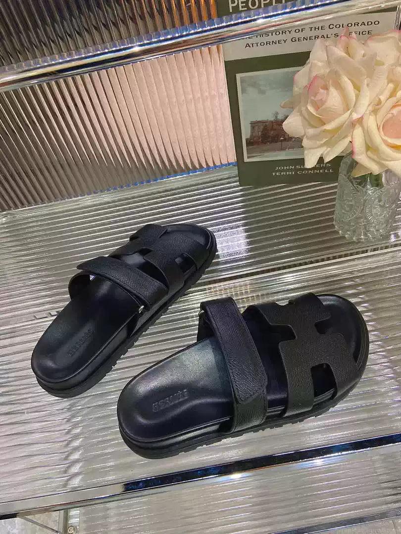 Hermes H222857 Hermes Chypre sandals H908905