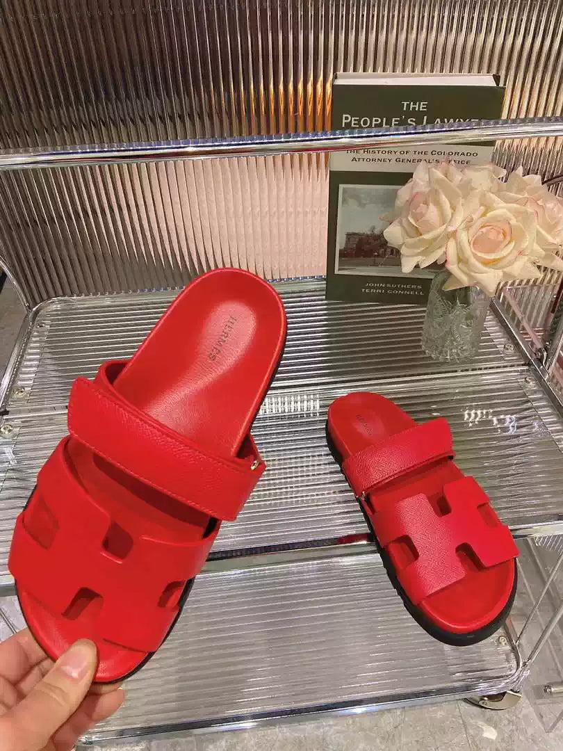 Hermes H222857 Men Women’s Hermes Chypre sandals H908907