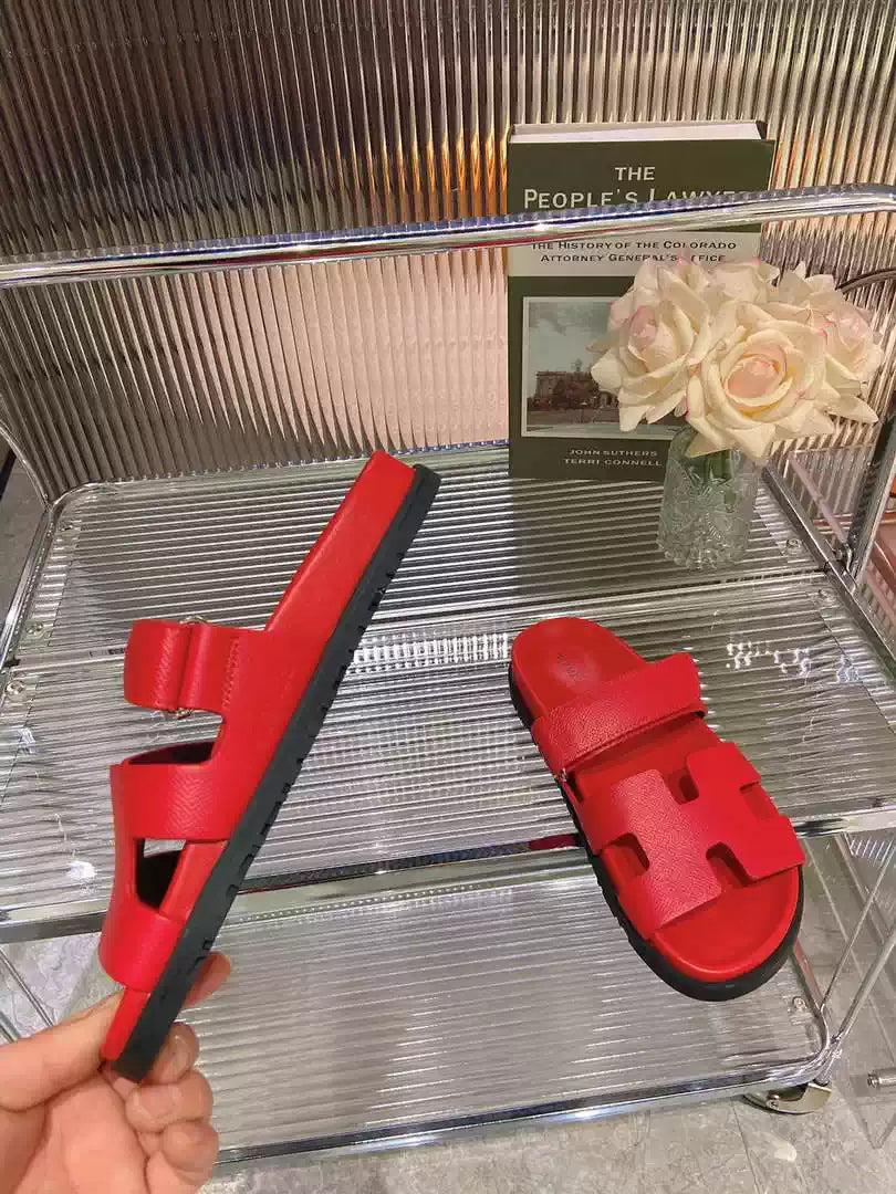 Hermes H222857 Men Women’s Hermes Chypre sandals H908907