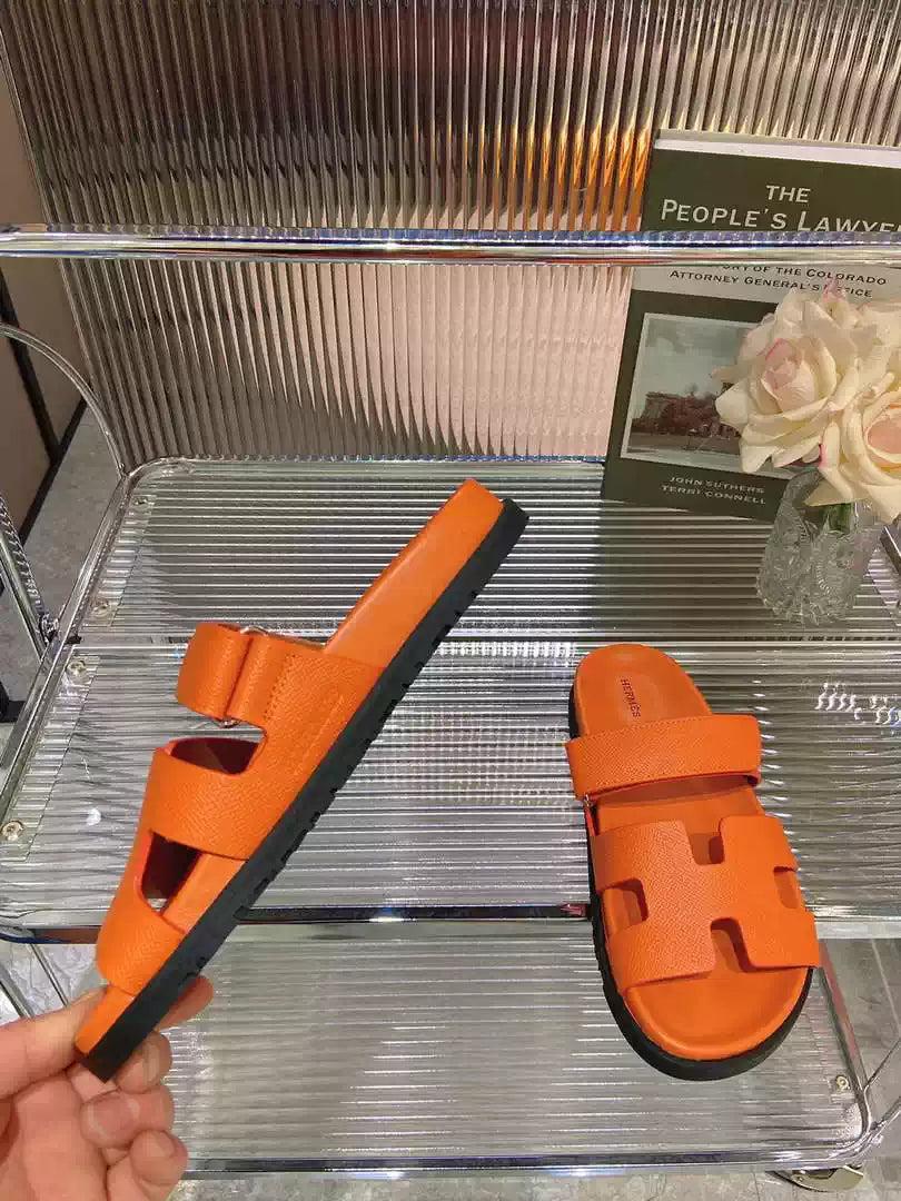 Hermes H222857 Men Women’s Hermes Chypre sandals H908909