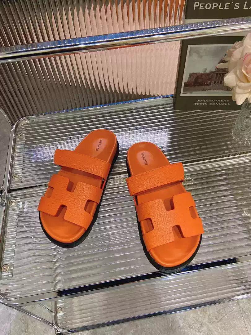 Hermes H222857 Men Women’s Hermes Chypre sandals H908909