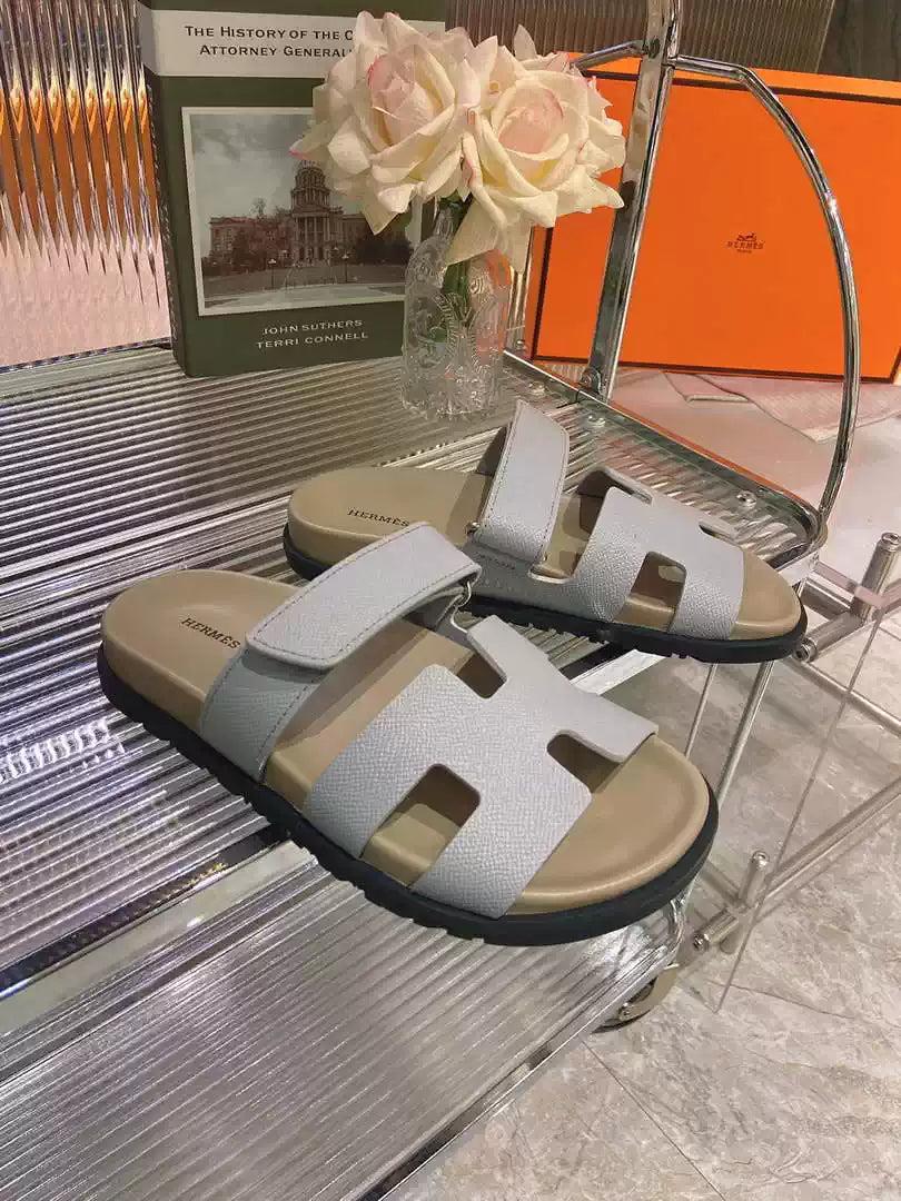 Hermes H222857 Men Women’s Hermes Chypre sandals H908913