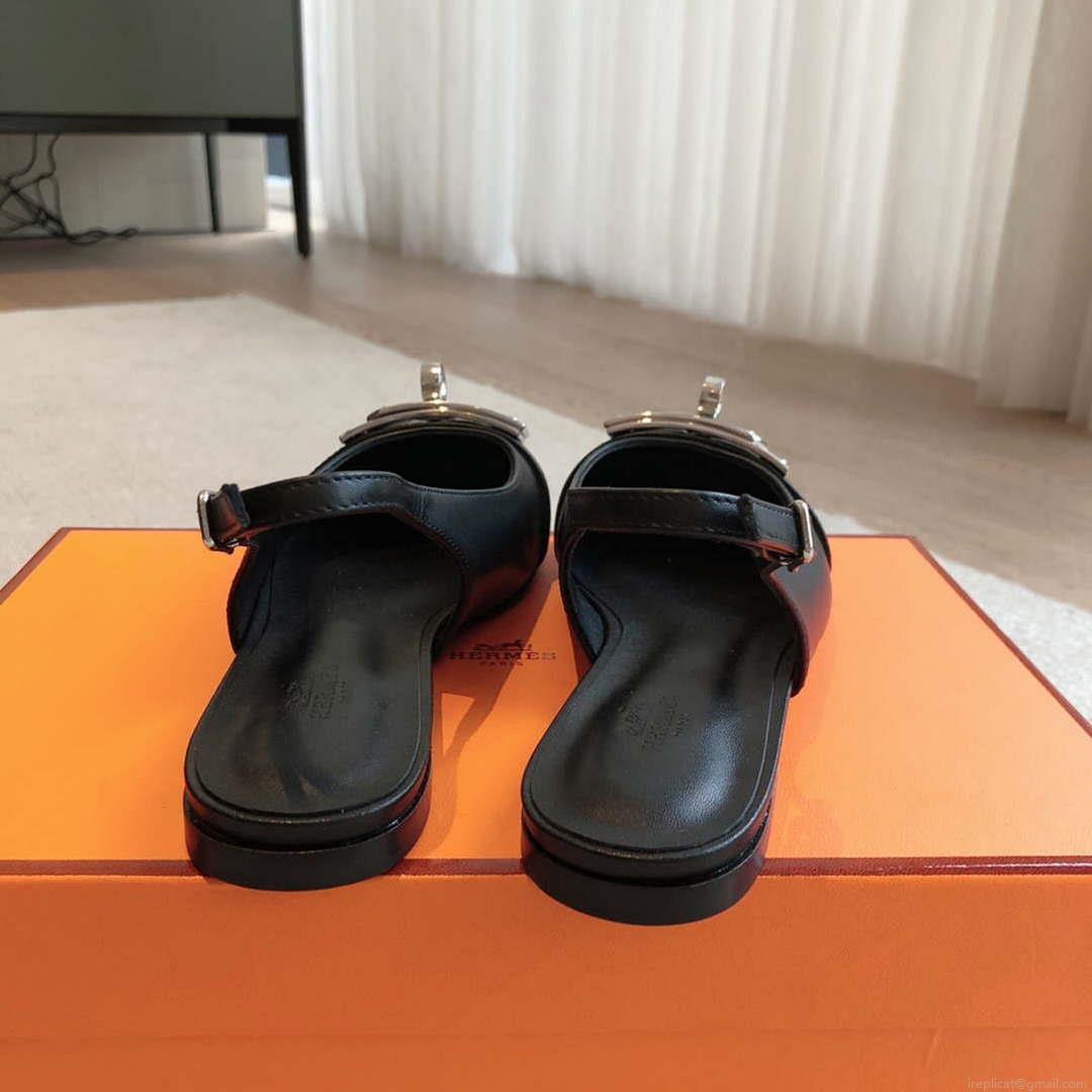 Hermes H241158Zv1D360 Innocente Slingback Shoes H990026
