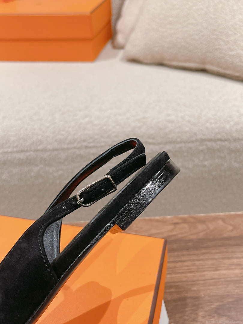 Hermes H241158Zv1D360 Innocente Slingback Shoes H990022