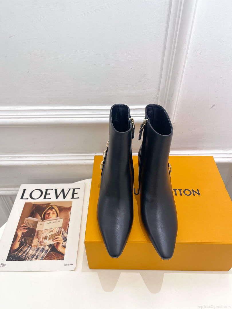 LV 1ACAKQ Louis Vuitton Women’s Shoes Sparkle Ankle Boots L75201