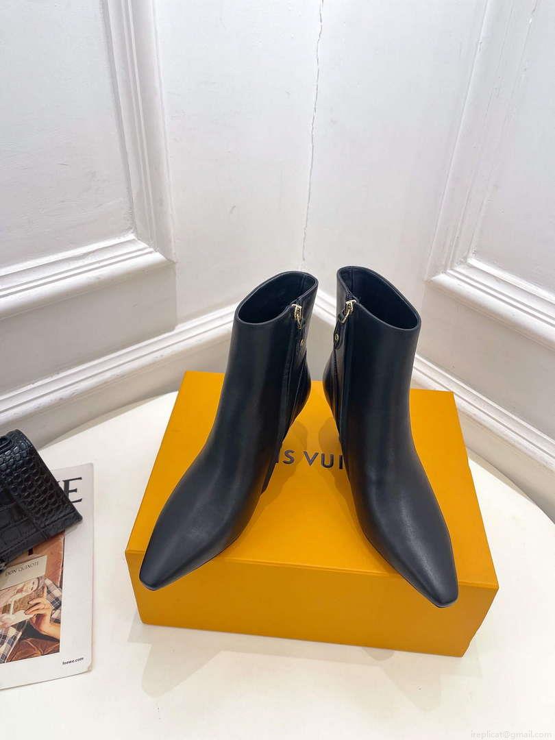 LV 1ACAKQ Louis Vuitton Women’s Shoes Sparkle Ankle Boots L75201