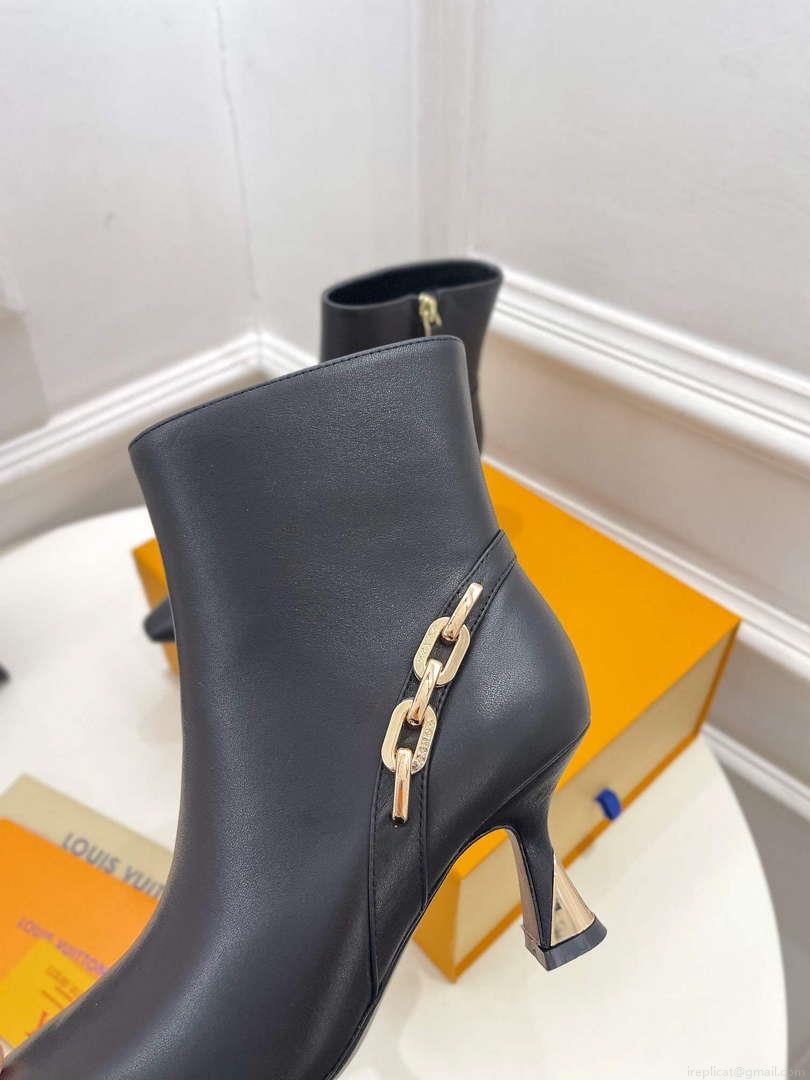 LV 1ACAKQ Louis Vuitton Women’s Shoes Sparkle Ankle Boots L75201