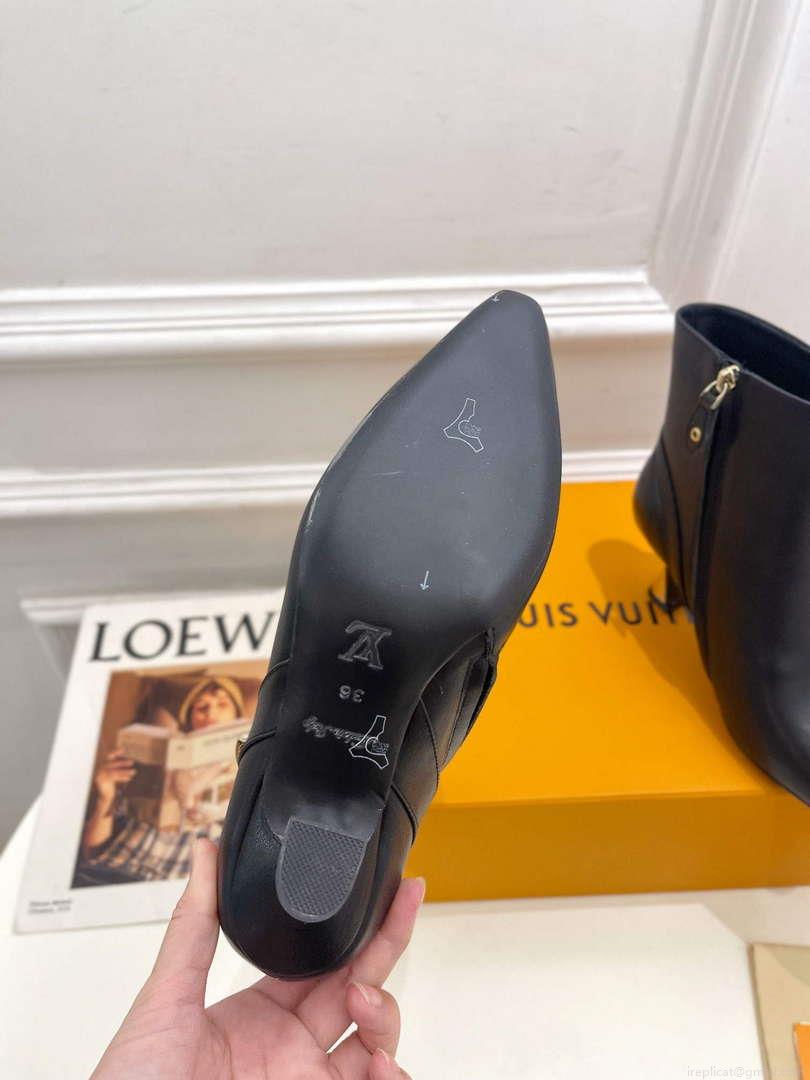 LV 1ACAKQ Louis Vuitton Women’s Shoes Sparkle Ankle Boots L75201