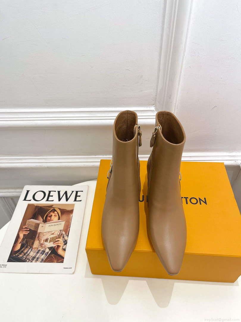 LV 1ACAKQ Louis Vuitton Women’s Shoes Sparkle Ankle Boots L75202