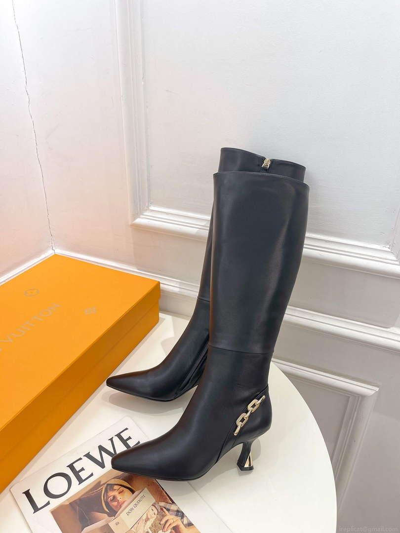 LV 1ACAKQ Louis Vuitton Women’s Shoes Sparkle High Boots L75206