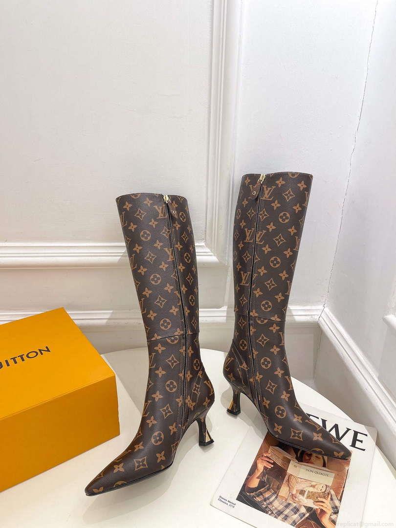 LV 1ACAKQ Louis Vuitton Women’s Shoes Sparkle High Boots L75208