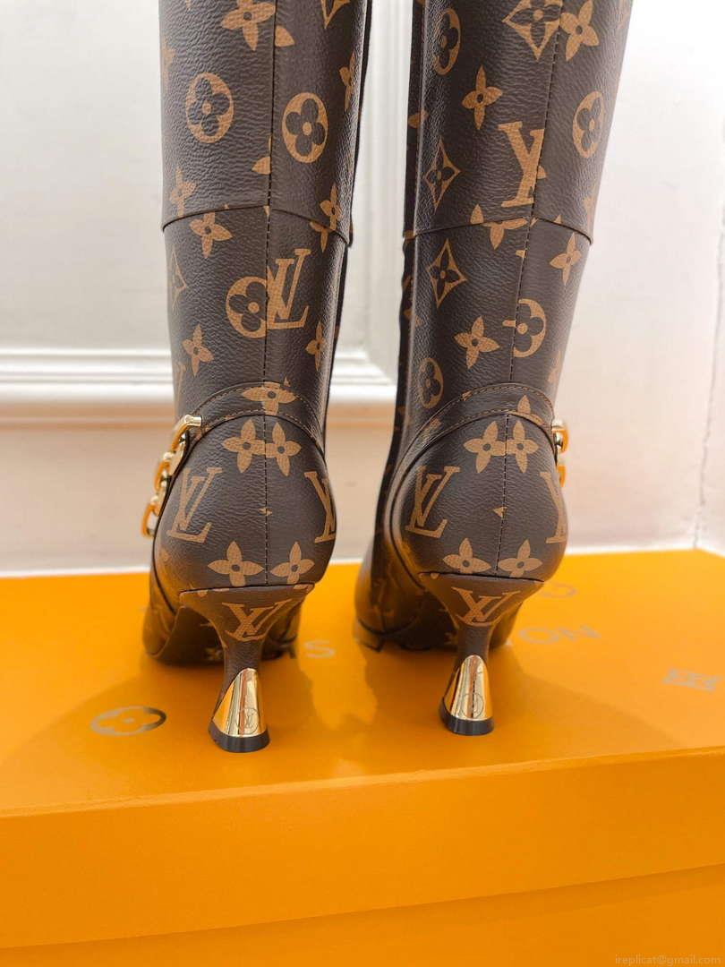 LV 1ACAKQ Louis Vuitton Women’s Shoes Sparkle High Boots L75208