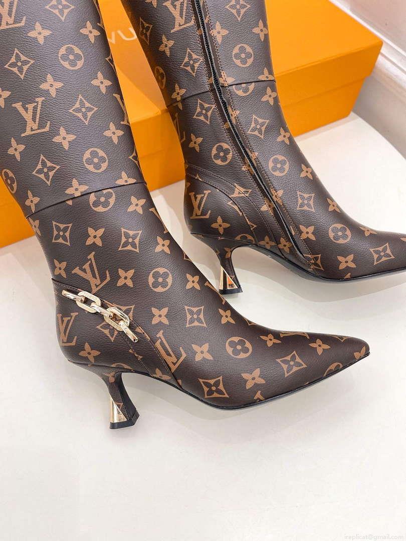 LV 1ACAKQ Louis Vuitton Women’s Shoes Sparkle High Boots L75208